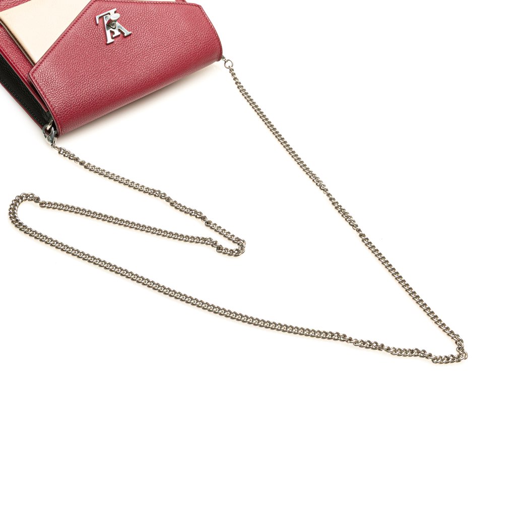 Louis Vuitton Bicolor Leather MyLockMe Chain Pochette - Image 14
