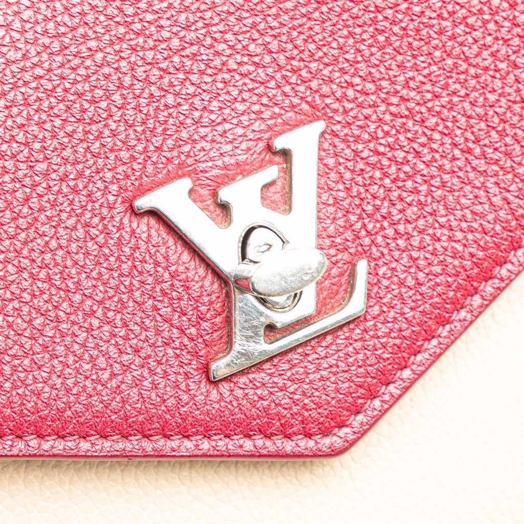 Louis Vuitton Bicolor Leather MyLockMe Chain Pochette - Image 10
