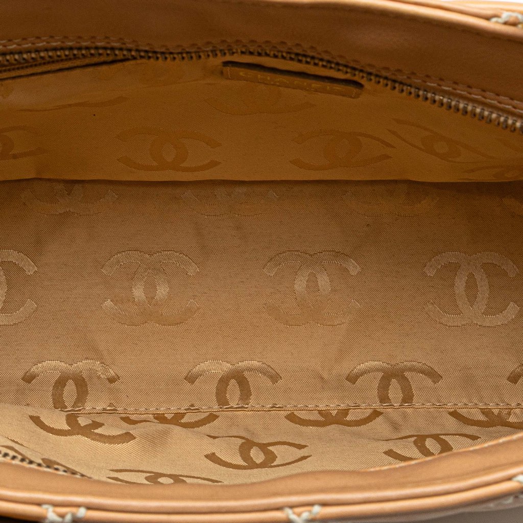 Chanel CC Lambskin Wild Stitch Handbag - 4