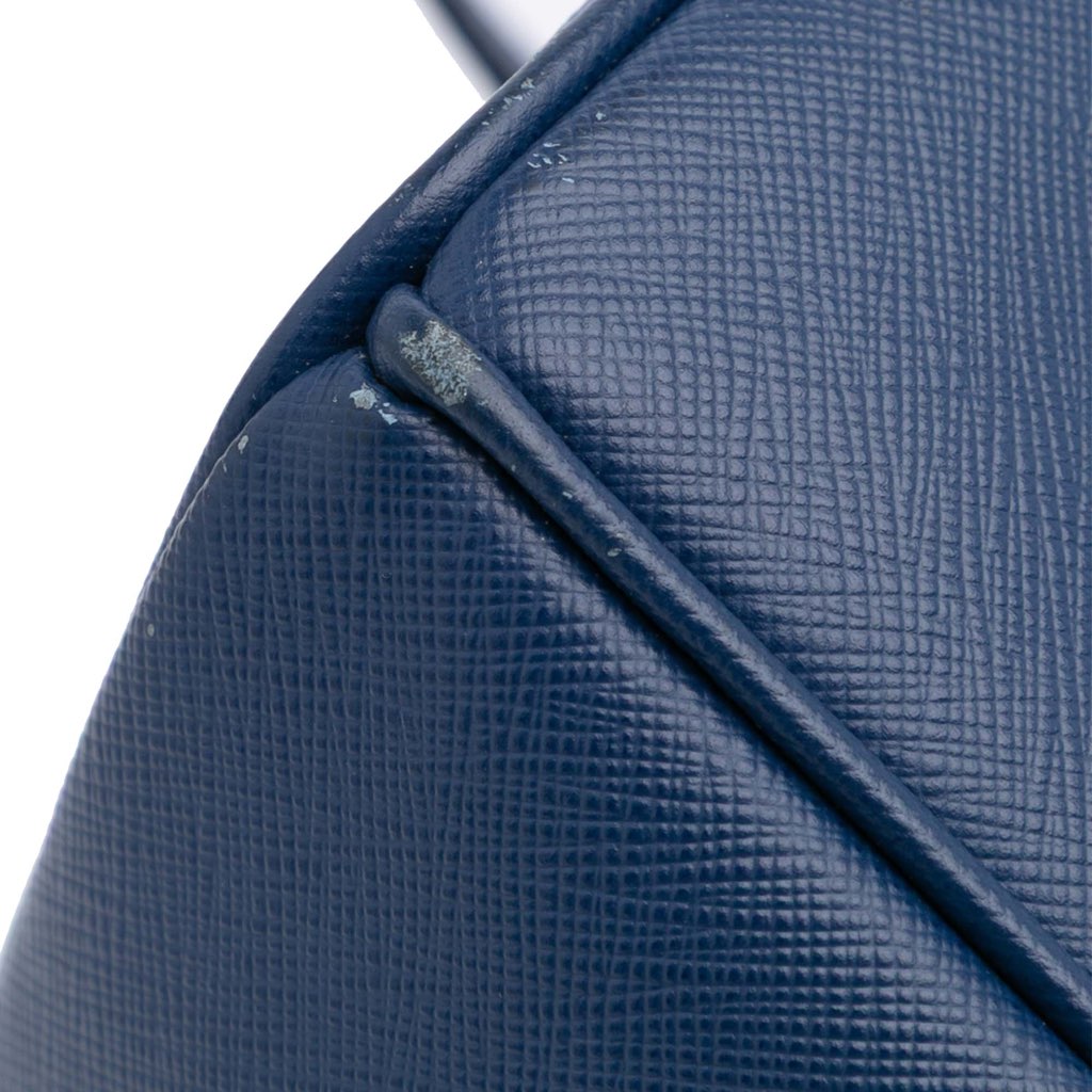 Prada Saffiano Lux Galleria Double Zip Front Pocket Satchel - Image 14