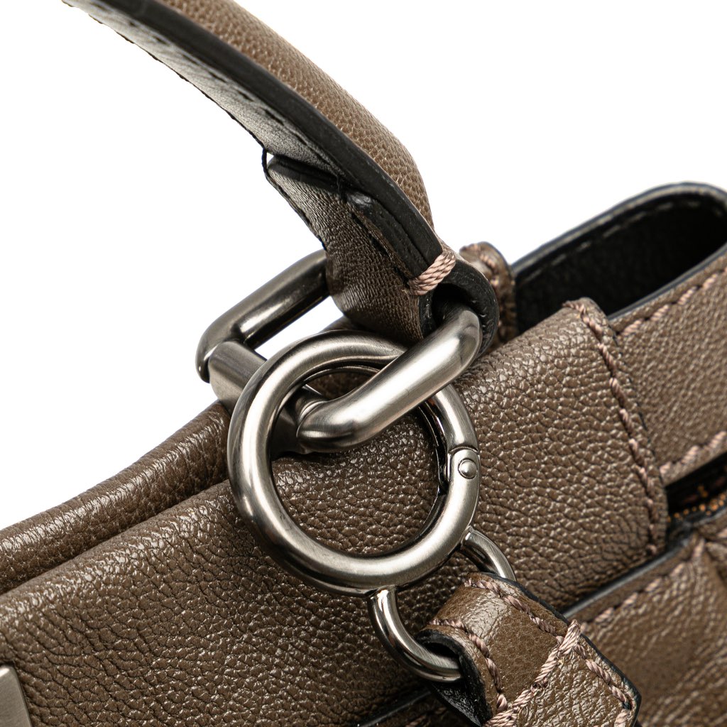 Fendi Medium Calfskin Peekaboo Iconic Satchel - Detail 2
