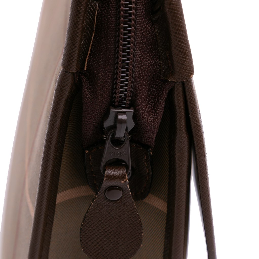 Burberry Vintage Check Canvas Clutch - Detail 1