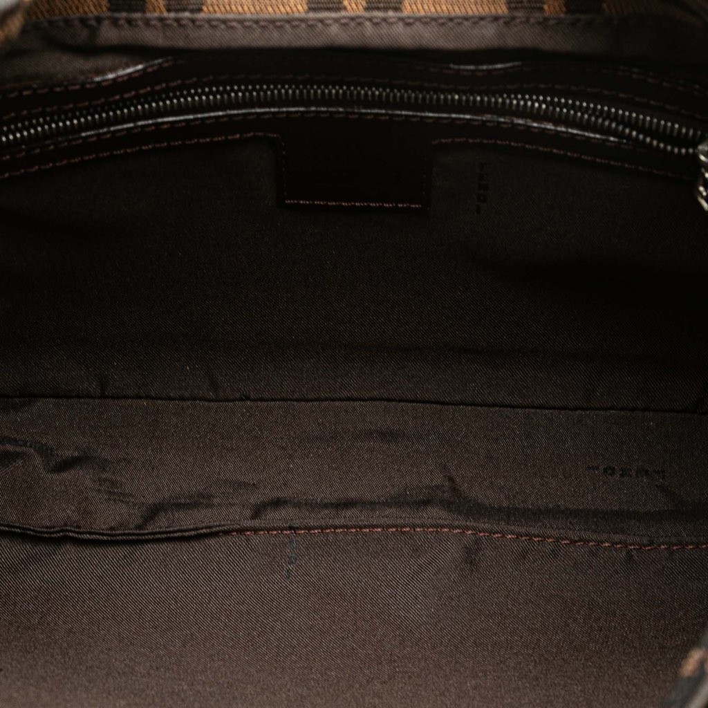 Fendi Zucca Canvas Shoulder Bag - 4