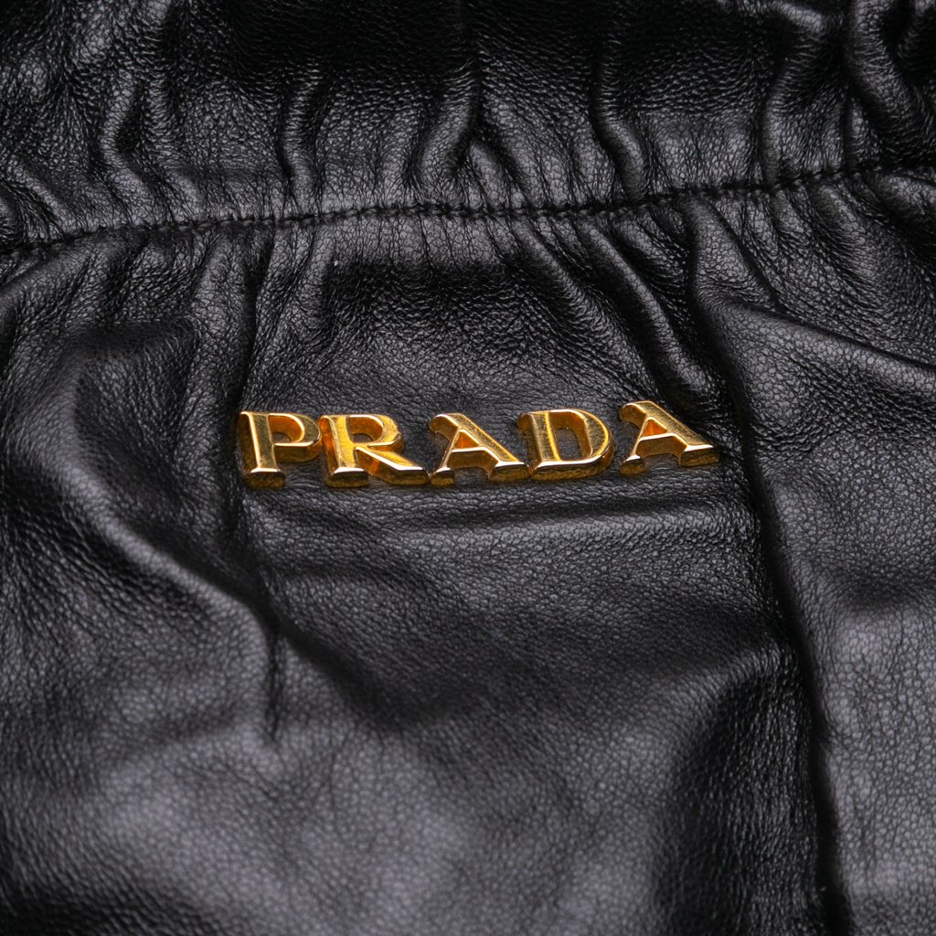 Prada Nappa Antique Bow Satchel - 5