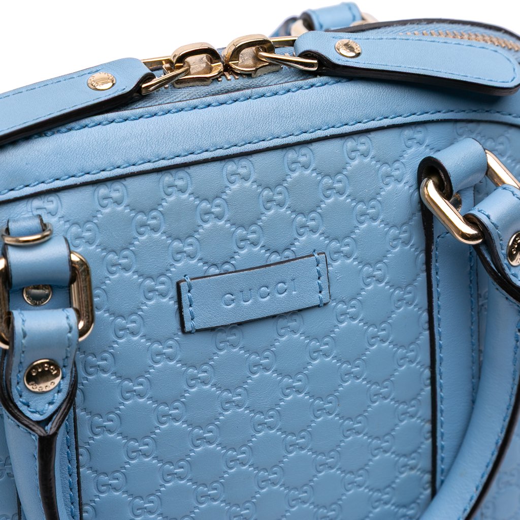 Gucci Mini Microguccissima Dome Satchel - Image 10