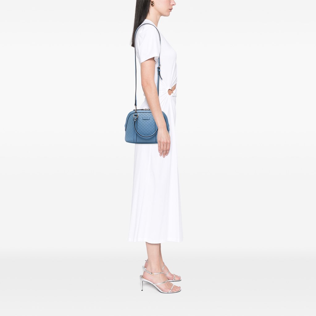 Gucci Mini Microguccissima Dome Satchel - Image 12