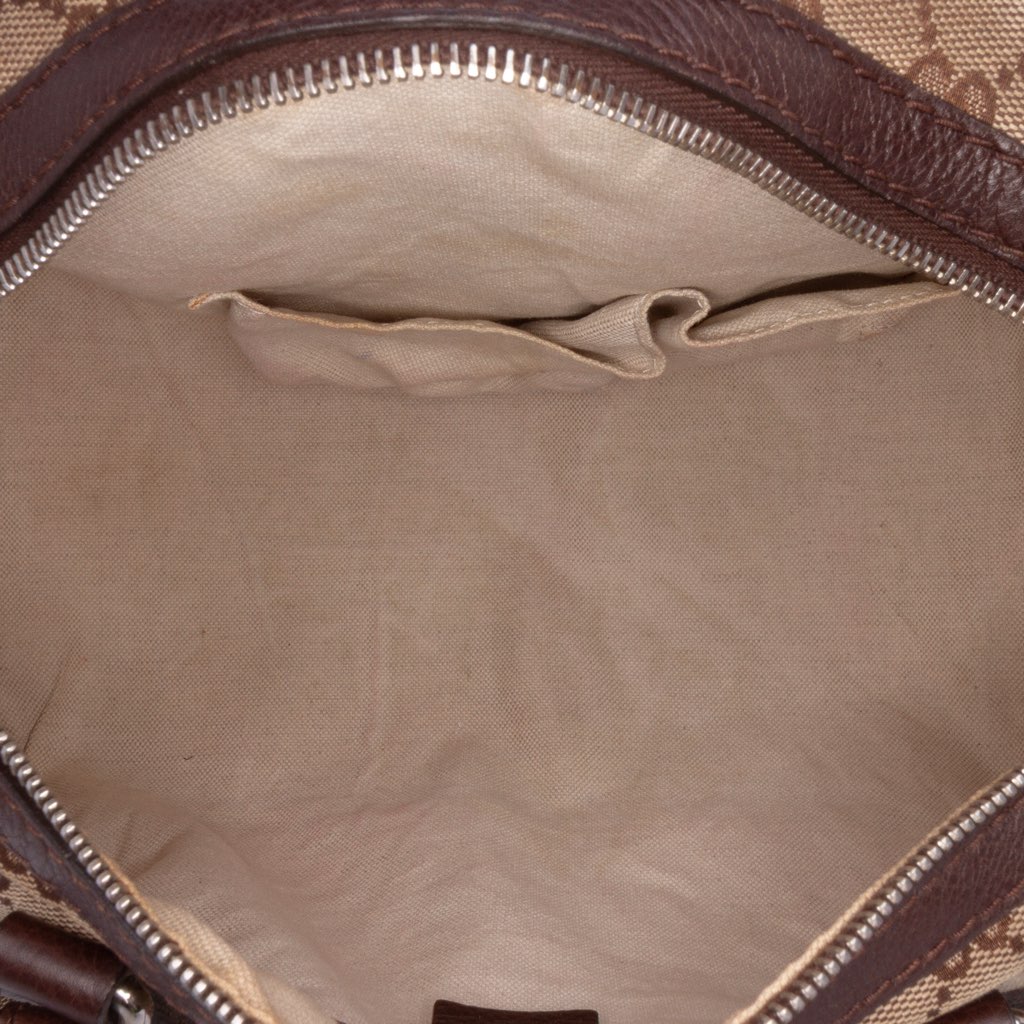 Gucci Medium GG Canvas Techno Tag Boston Bag - 4