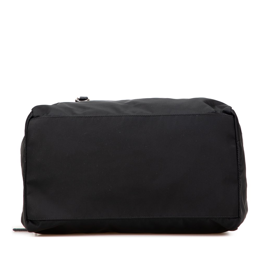 Prada Saffiano Trimmed Tessuto Handbag - Image 6