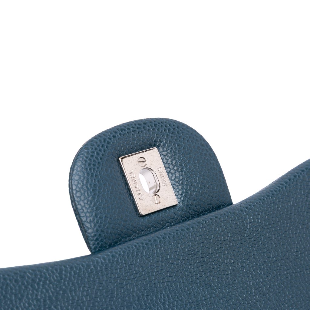 Chanel Jumbo Classic Iridescent Caviar Double Flap - Image 13