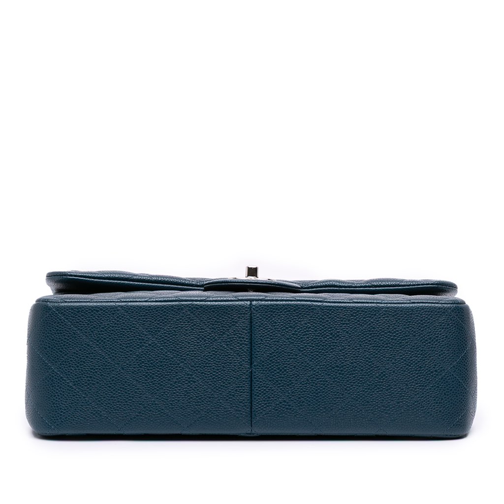 Chanel Jumbo Classic Iridescent Caviar Double Flap - Image 6