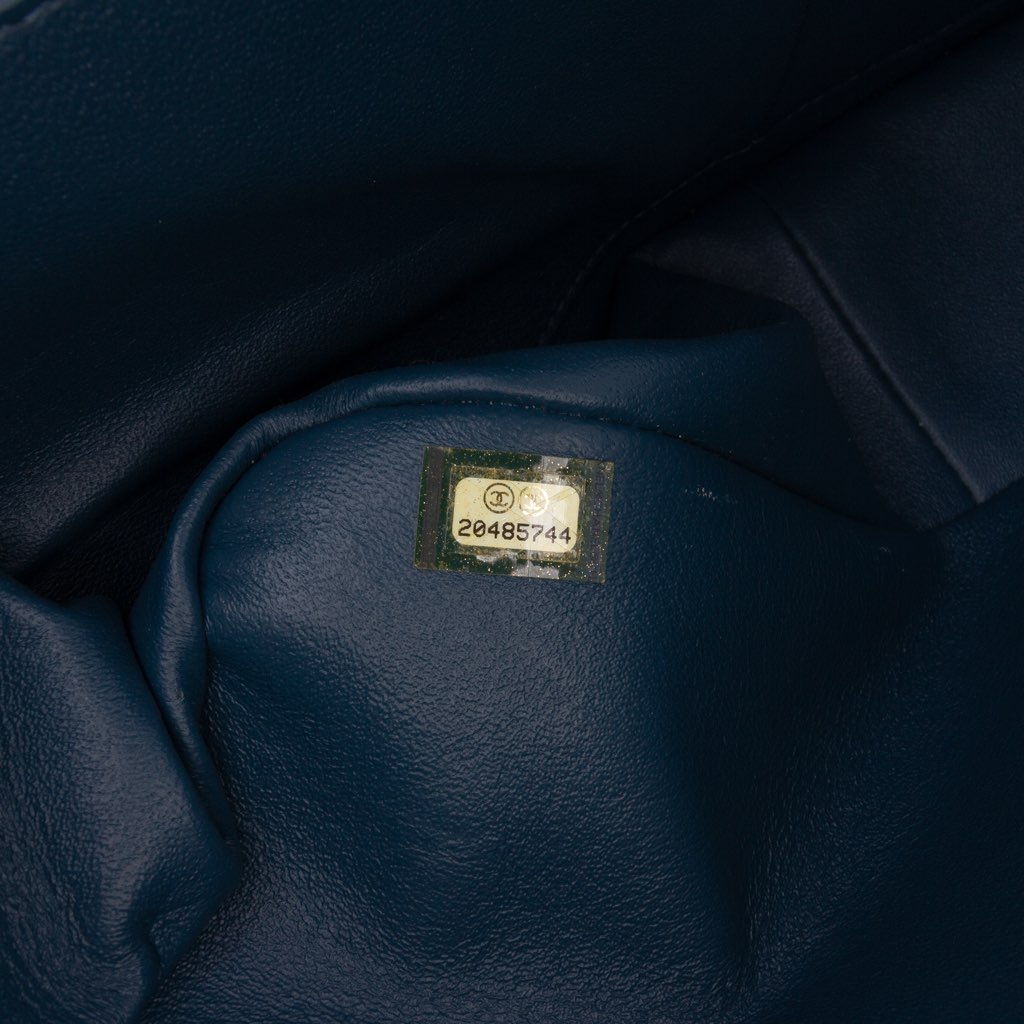 Chanel Jumbo Classic Iridescent Caviar Double Flap - Side view