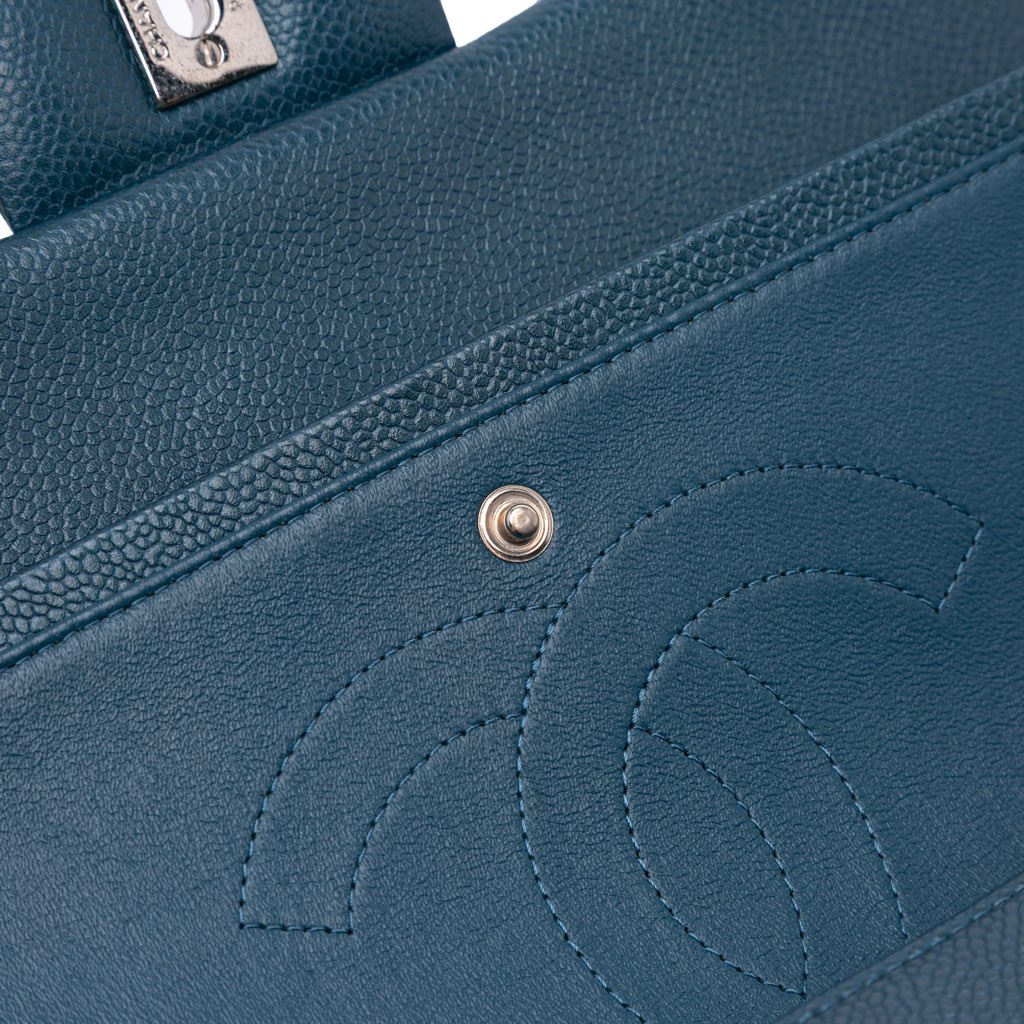 Chanel Jumbo Classic Iridescent Caviar Double Flap - Image 11