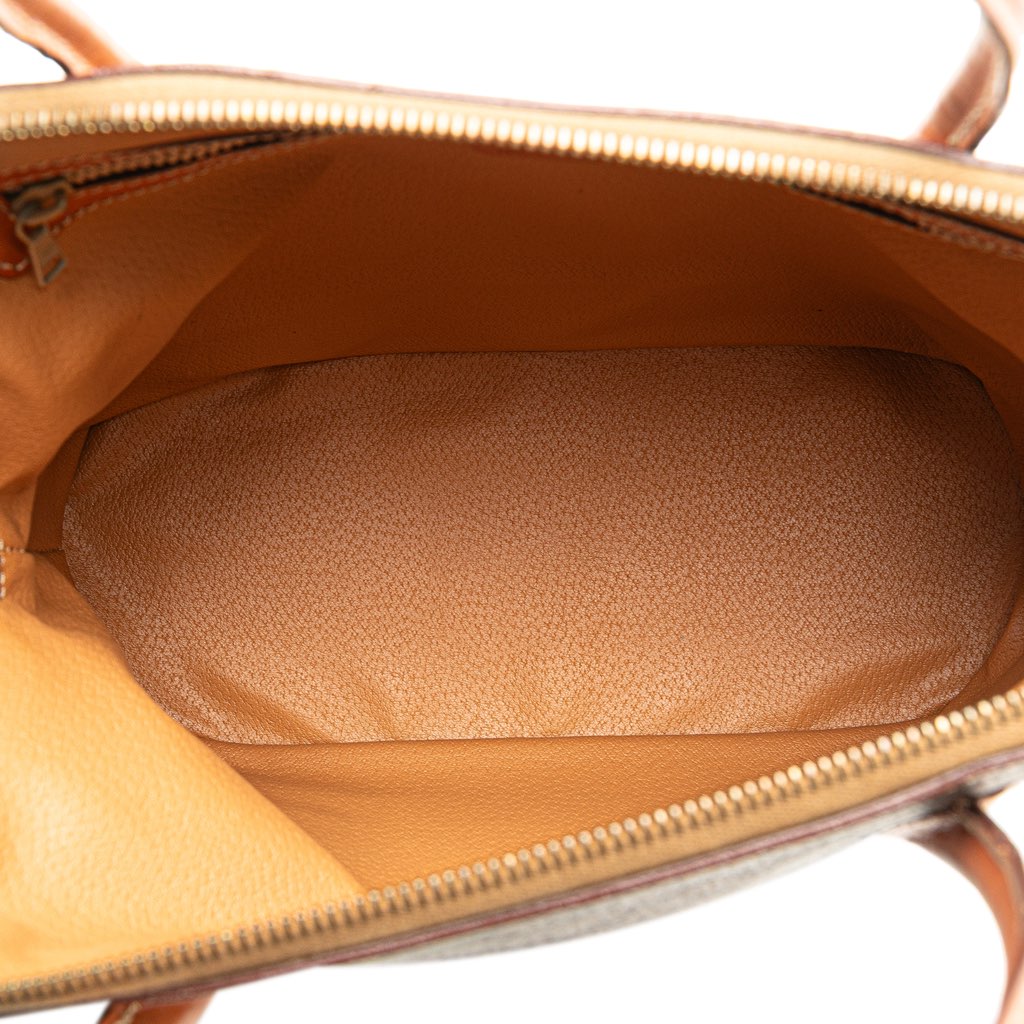 Celine Macadam Coated Canvas Dome Satchel - 4