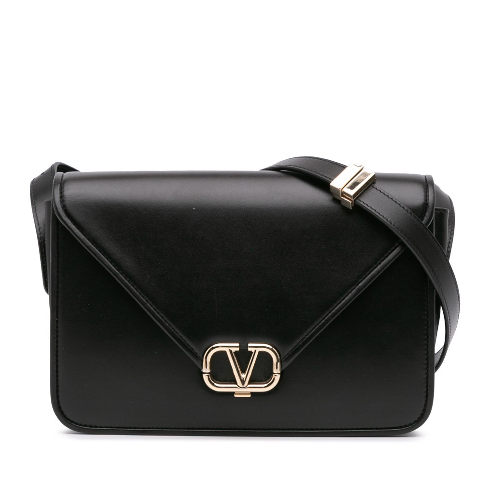 Valentino Small Leather Letter Crossbody