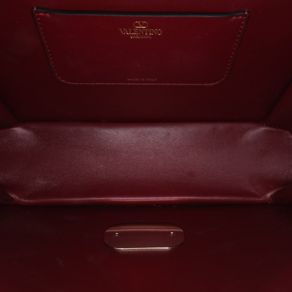Valentino Small Leather Letter Crossbody - 4