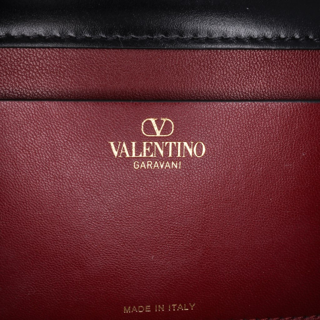 Valentino Small Leather Letter Crossbody - 5