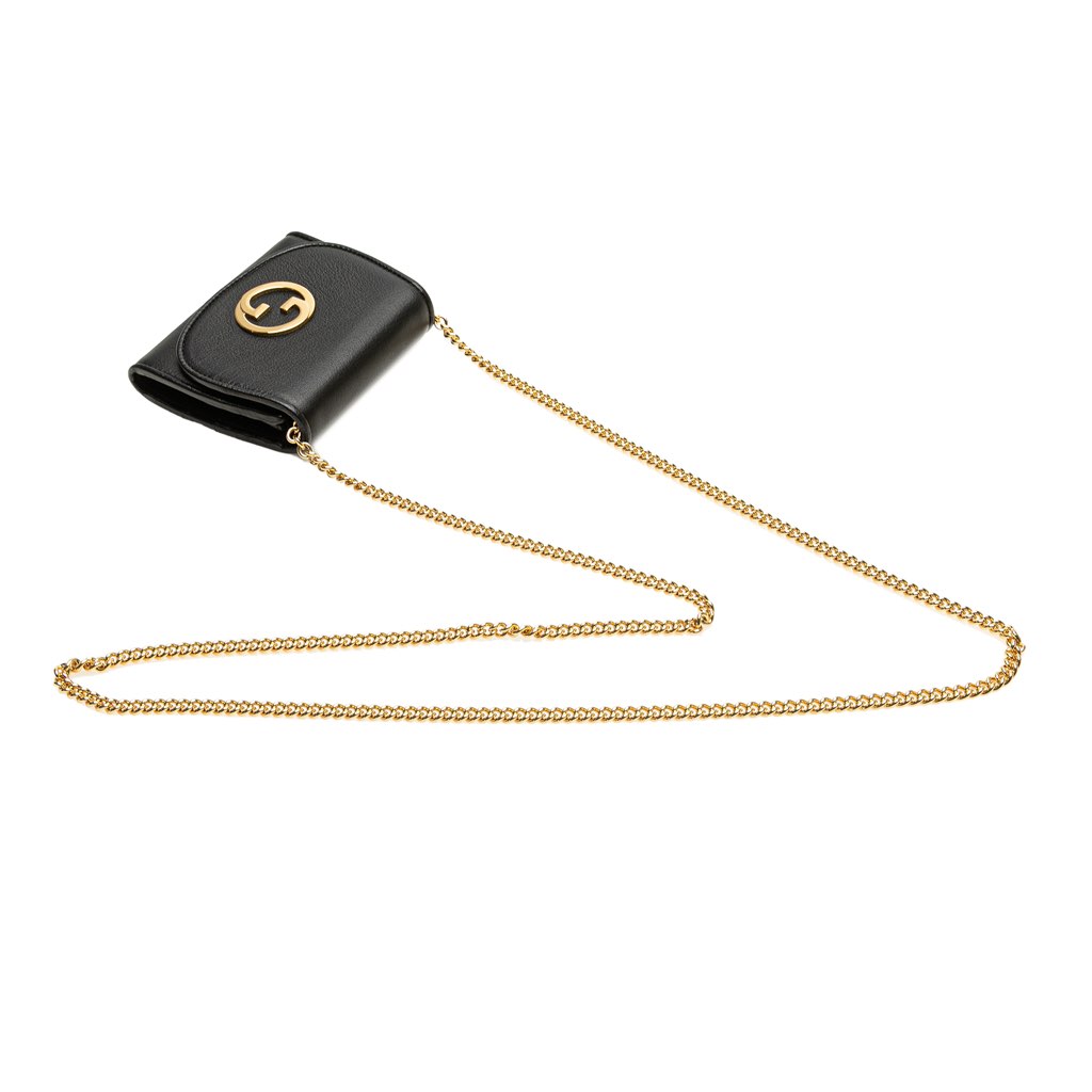 Gucci Medium Calfskin Blondie Wallet on Chain - Image 13
