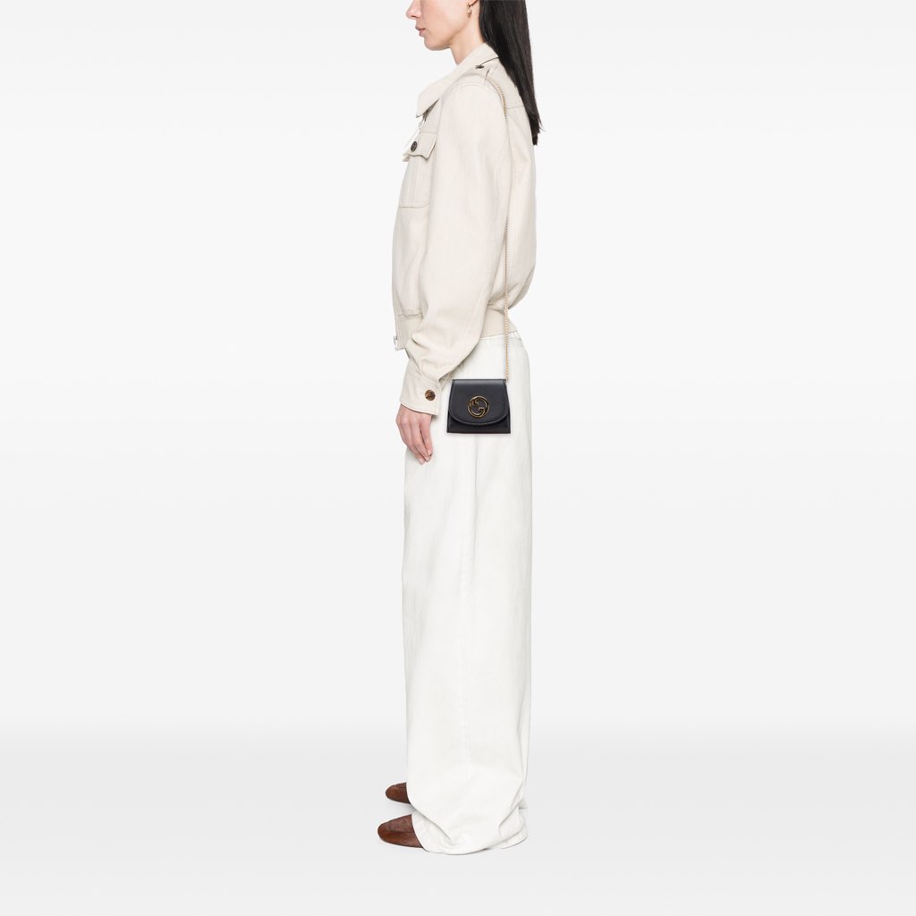 Gucci Medium Calfskin Blondie Wallet on Chain - Image 14