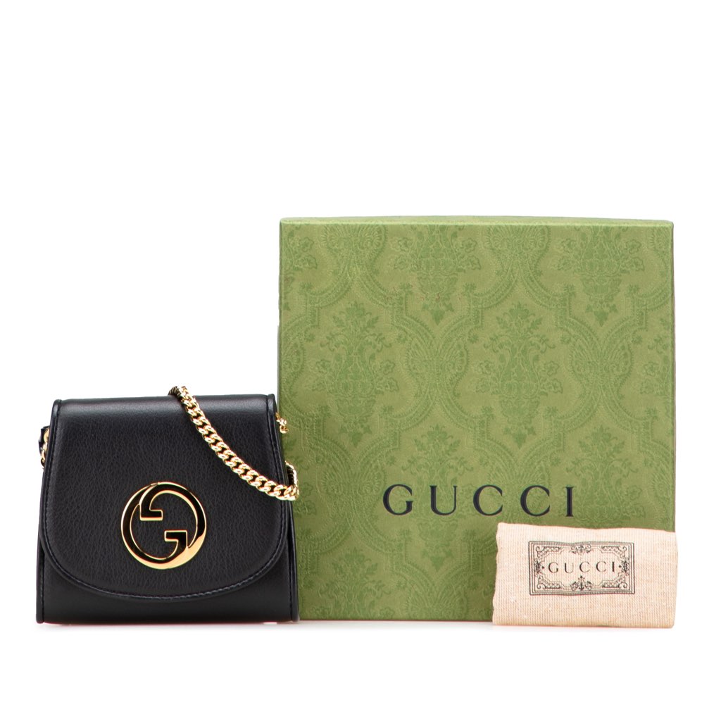 Gucci Medium Calfskin Blondie Wallet on Chain - Image 15