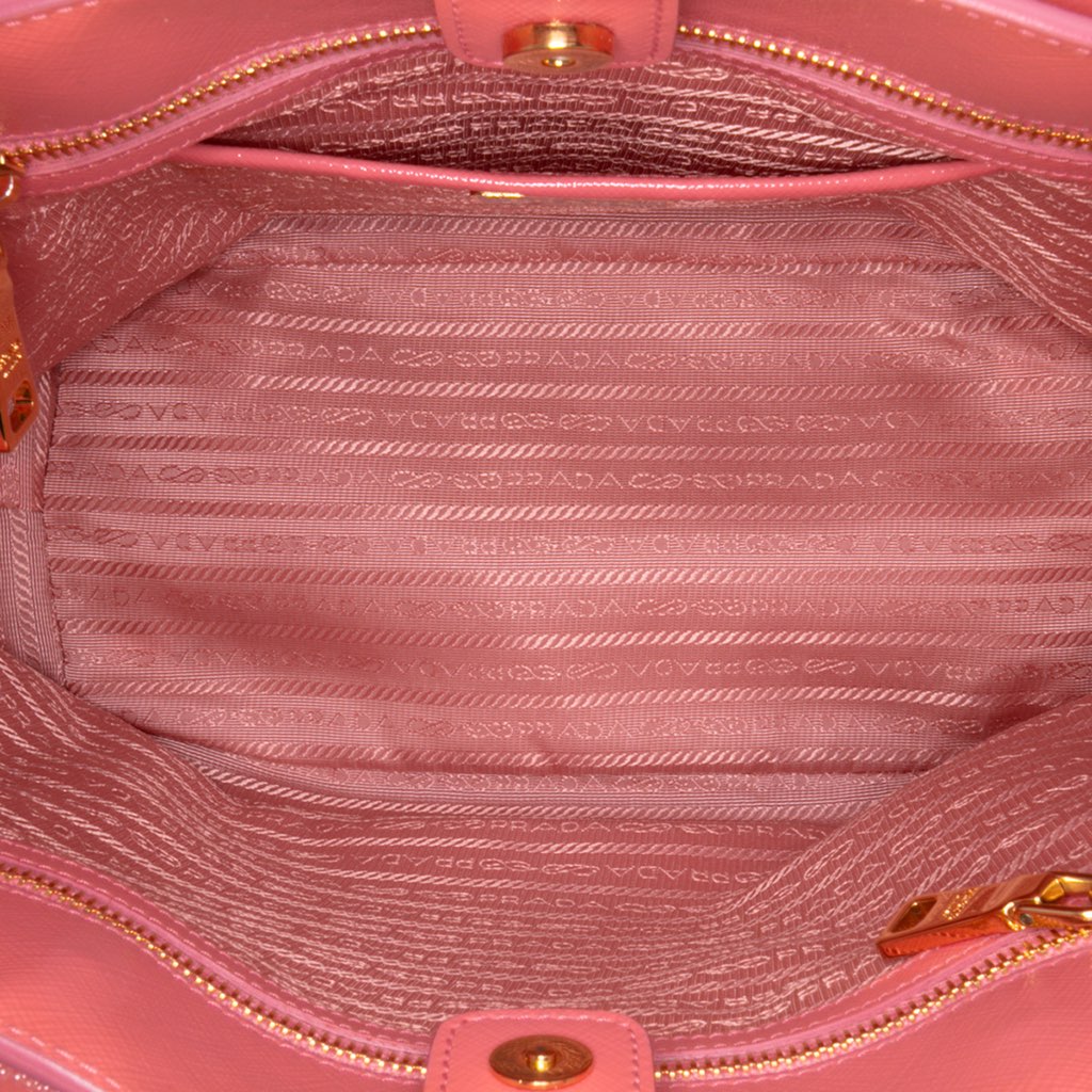 Prada Saffiano Vernice Satchel - 4