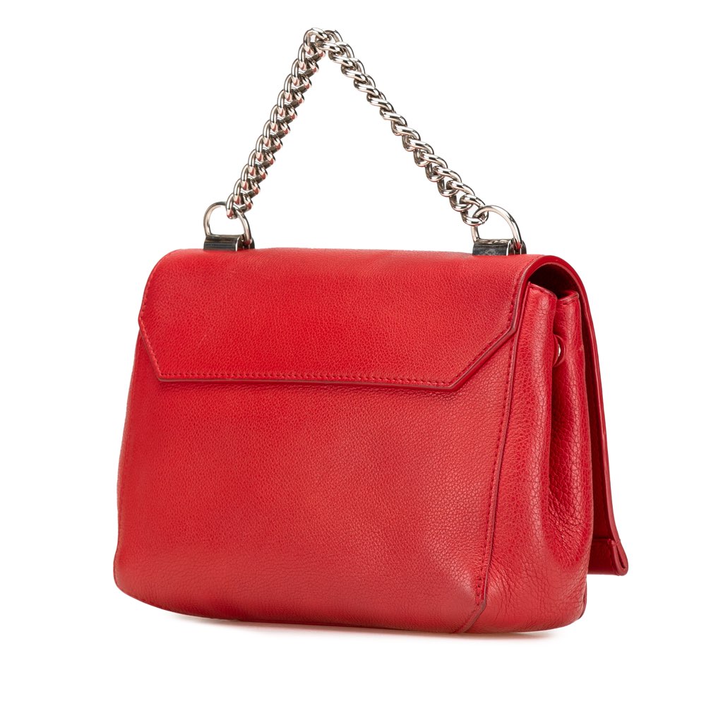 Louis Vuitton Leather Lockme II BB - Back view