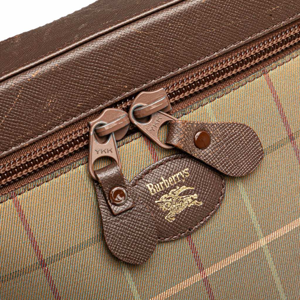 Burberry Vintage Check Canvas Crossbody - Side view