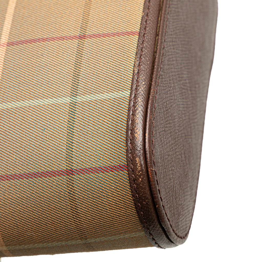 Burberry Vintage Check Canvas Crossbody - Image 11