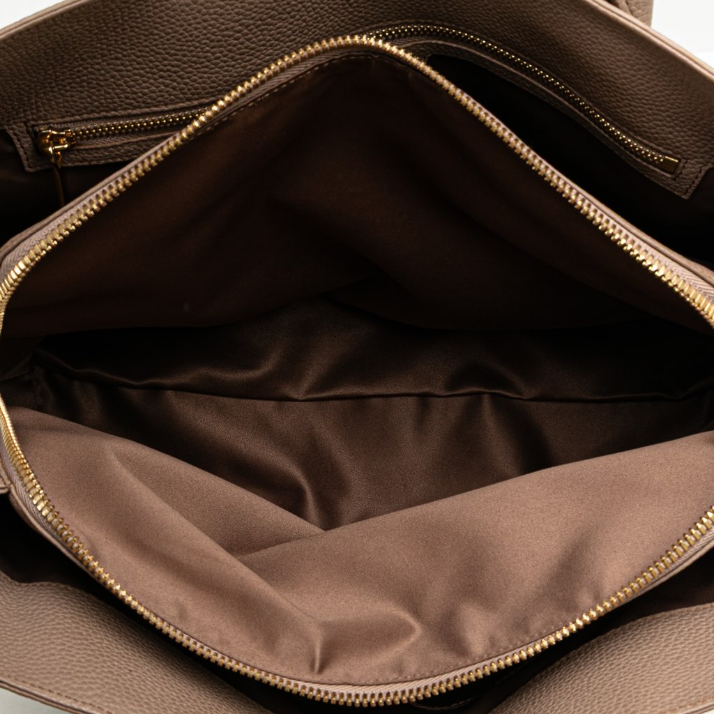 Salvatore Ferragamo Leather Fiamma East West Tote - 4