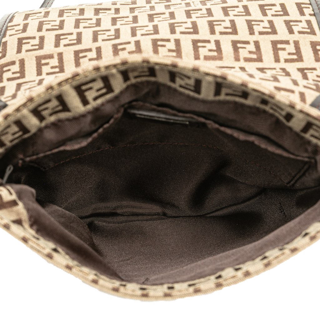 Fendi Zucchino Canvas Crossbody - 4