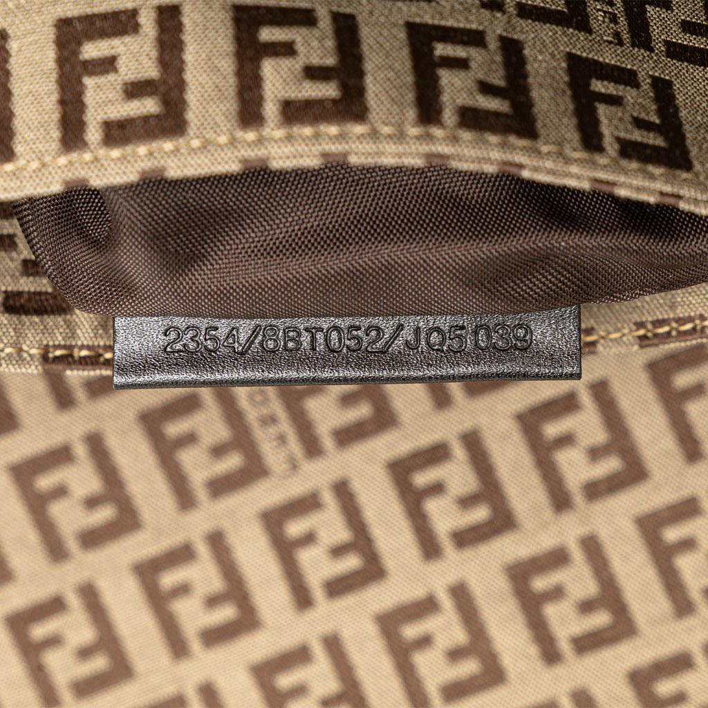 Fendi Zucchino Canvas Crossbody - Side view