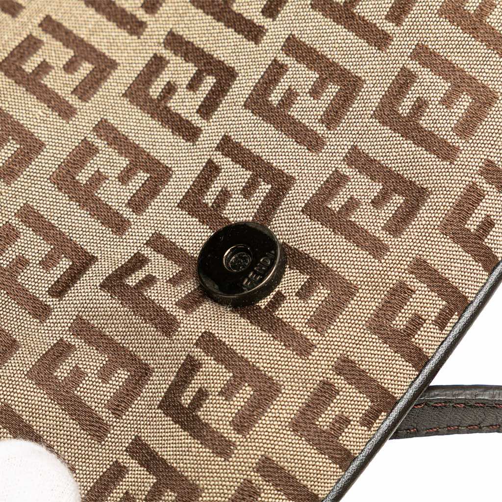 Fendi Zucchino Canvas Crossbody - Detail 2