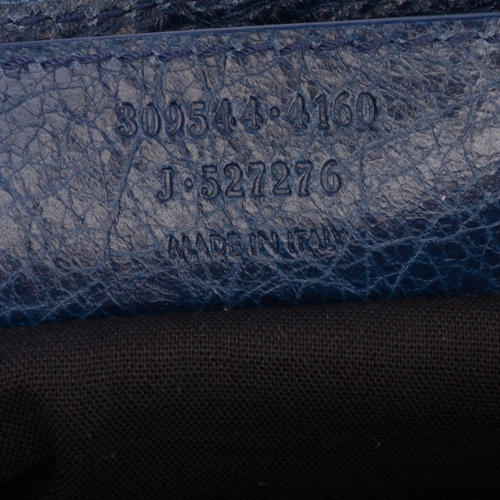 Balenciaga Mini Lambskin Motocross City Giant 21 Satchel - 5