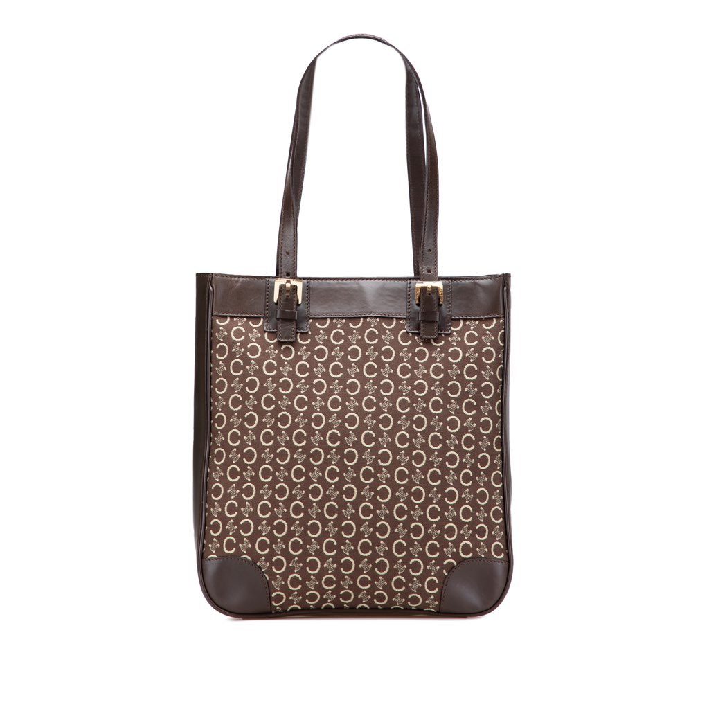 Celine C Macadam Canvas Tote