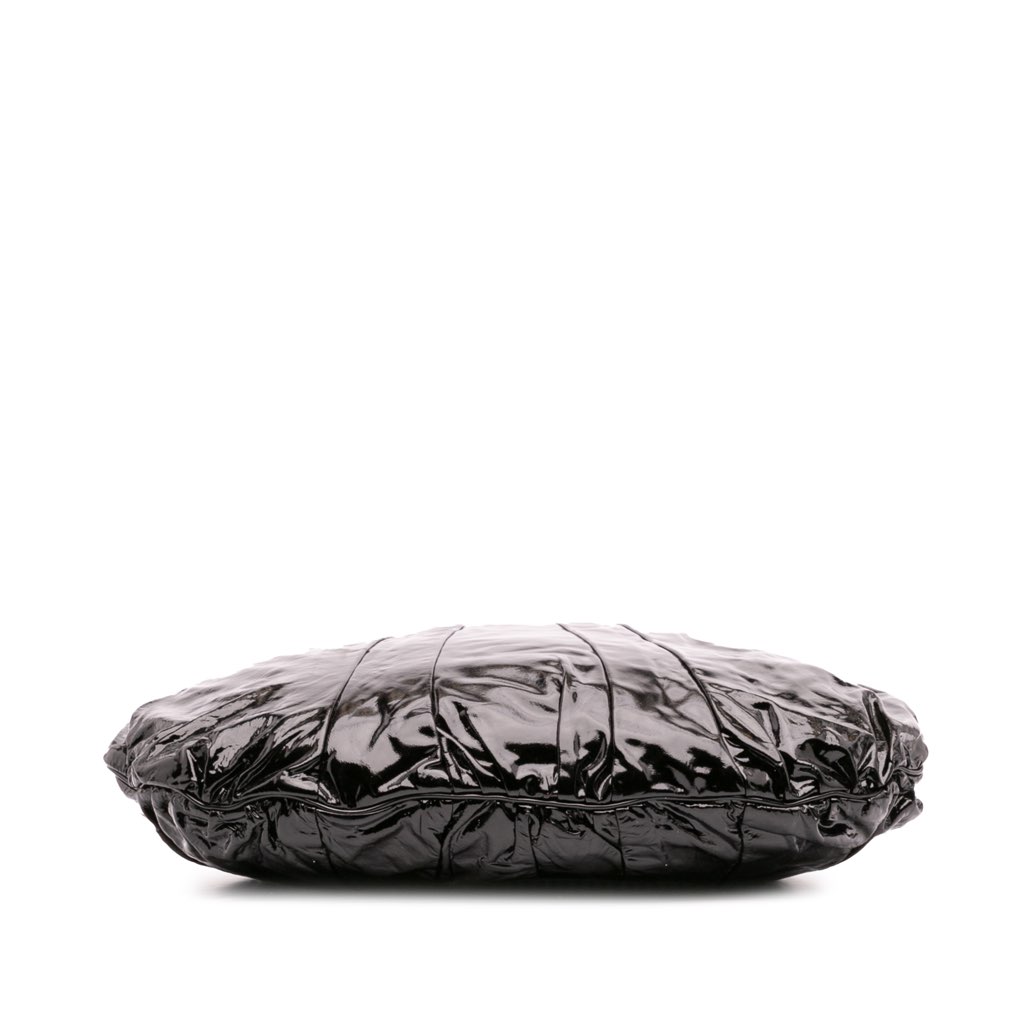 Gucci Large Patent Hysteria Satchel - Image 6