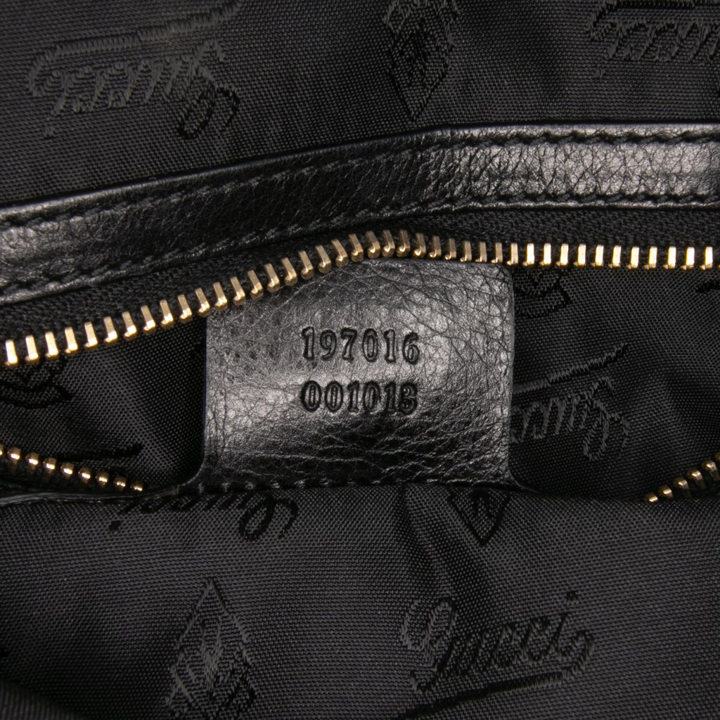 Gucci Large Patent Hysteria Satchel - Detail 1