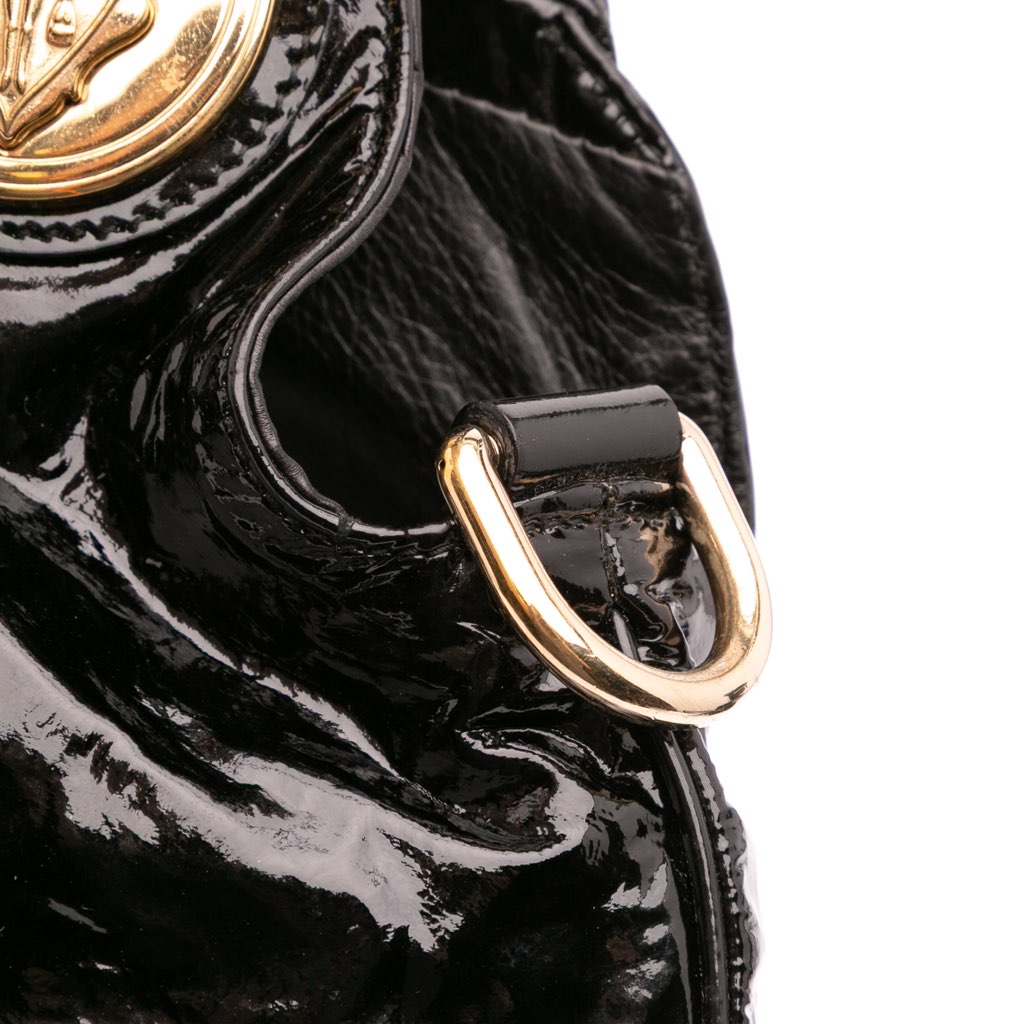 Gucci Large Patent Hysteria Satchel - Image 10