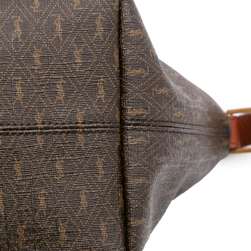 Saint Laurent Coated Canvas Le Monogramme Shoulder Bag - Detail 2