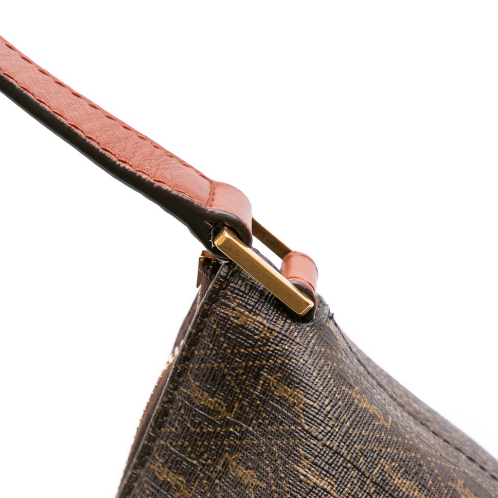 Saint Laurent Coated Canvas Le Monogramme Shoulder Bag - Image 10