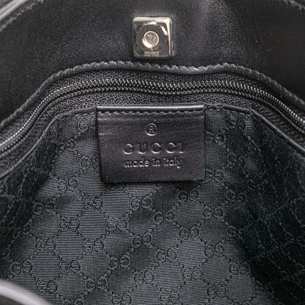 Gucci Leather Web Handbag - Detail 1