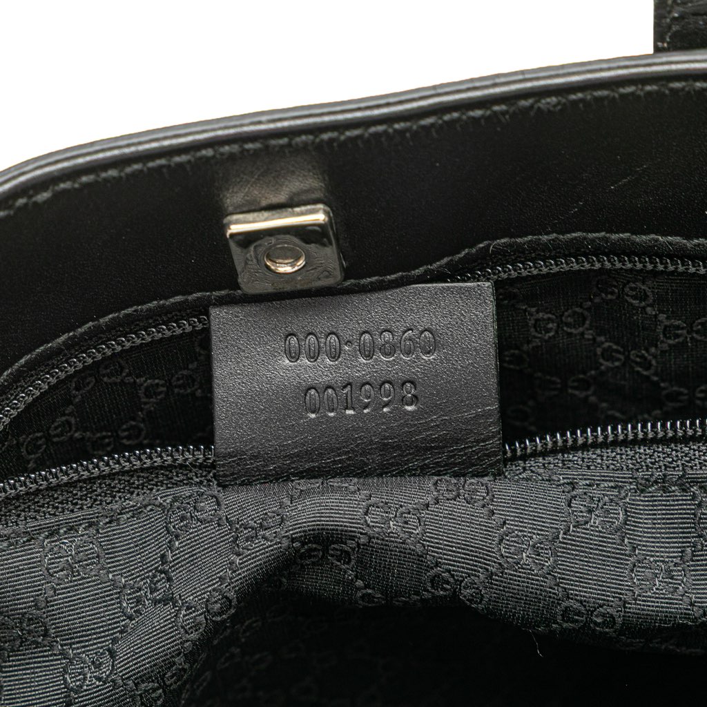 Gucci Leather Web Handbag - Detail 2