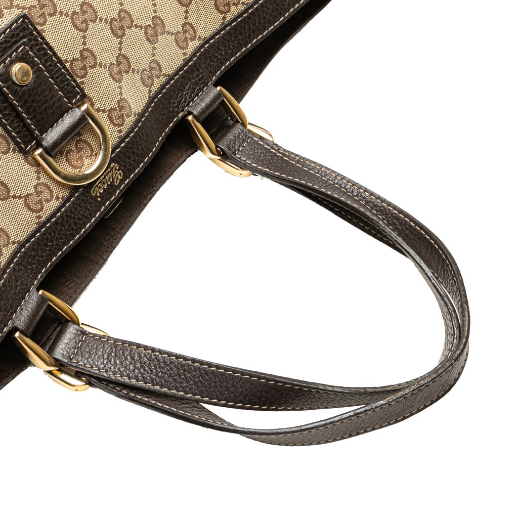 Gucci GG Crystal Abbey D Ring Tote - Image 14