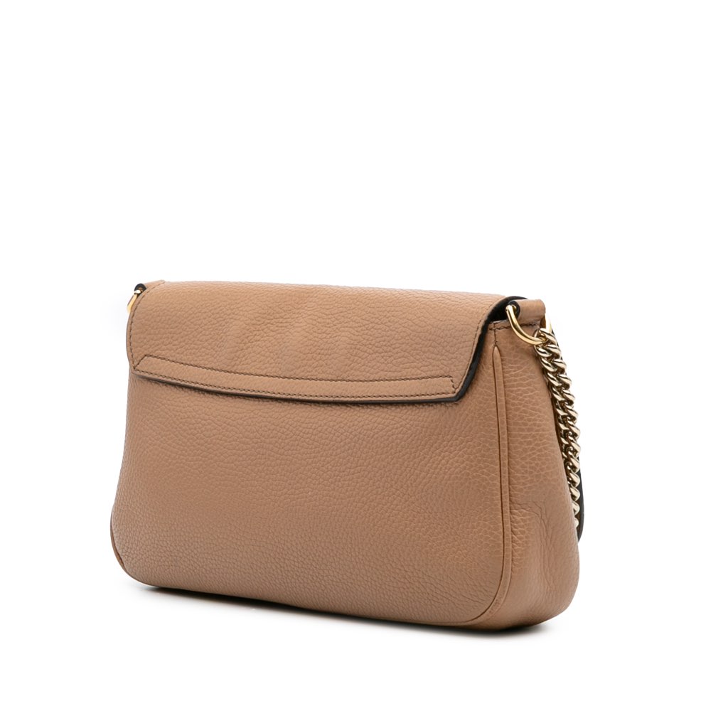 Gucci Medium Leather Soho Chain Flap Crossbody - 2