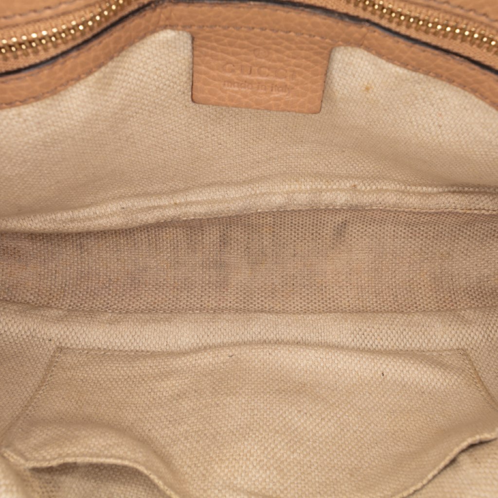 Gucci Medium Leather Soho Chain Flap Crossbody - 4