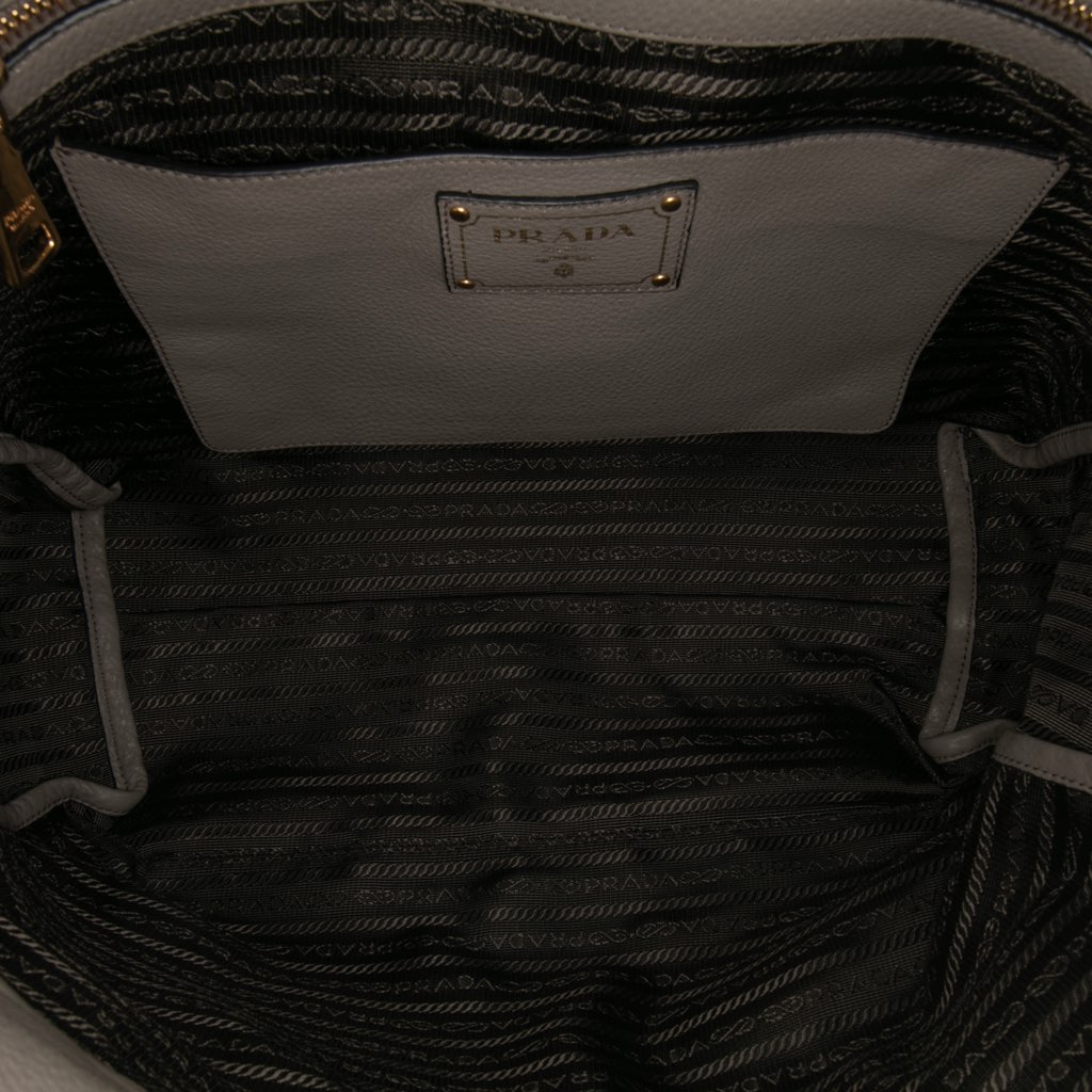 Prada Vitello Daino Open Convertible Tote - 4