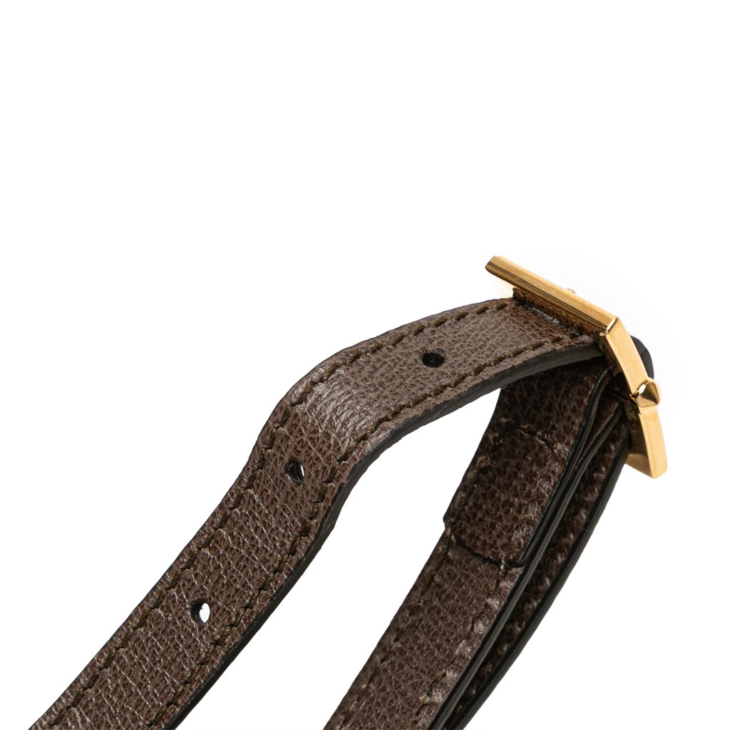 Gucci Medium GG Supreme Ophidia Web Satchel - Image 10