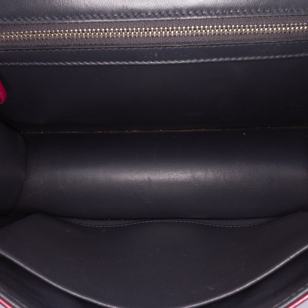 Dior Medium Metallic Patent Microcannage Diorama Flap - 4