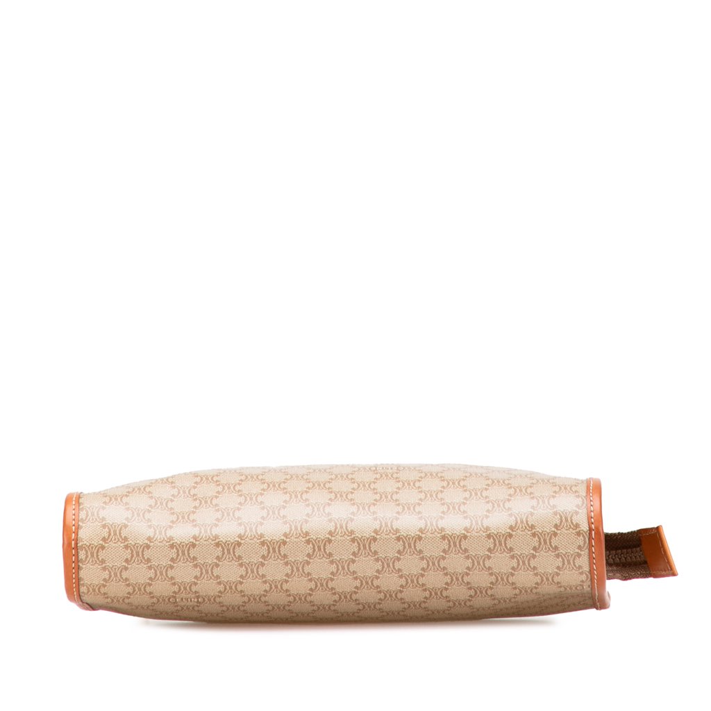 Celine Macadam Coated Canvas Clutch - Image 6