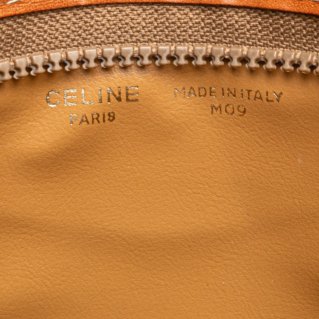 Celine Macadam Coated Canvas Clutch - Detail 1