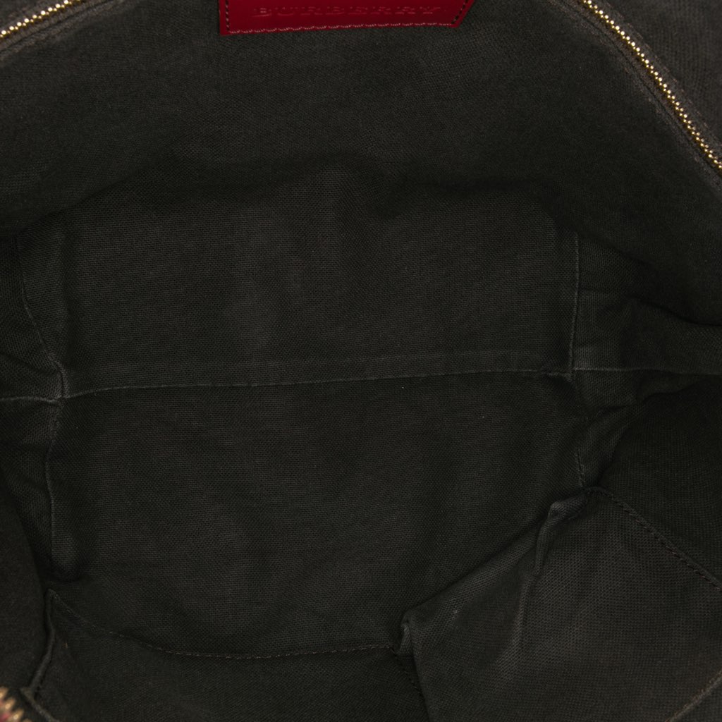 Burberry Small Haymarket Check Coated Canvas Salisbury Tote - 4