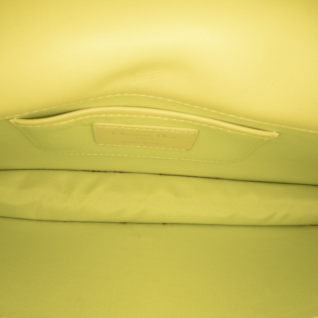 Dior Lambskin Cannage Lady Dior Wallet On Chain - 4